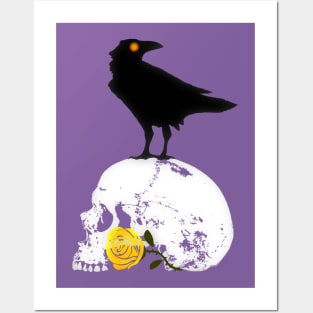 The Raven and the Yellow Rose Posters and Art